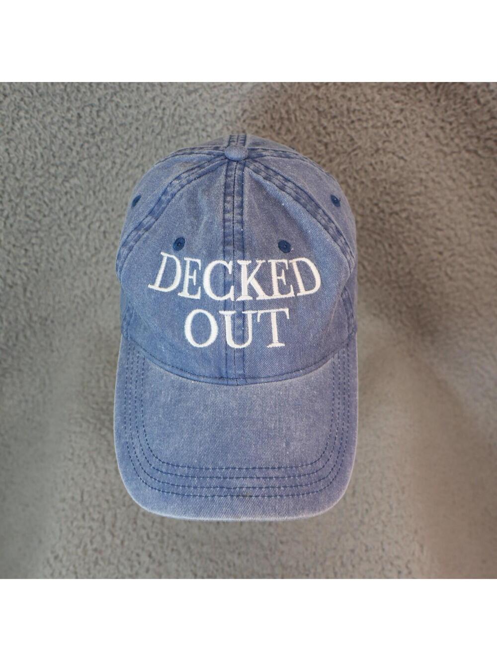 Authentic Pigment Cap Adult Adjustable Blue Dad Hat Boat